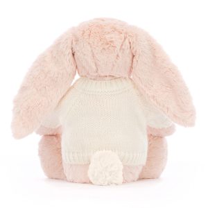 Blossom Blush Bunny with Personalised Cream Jumper