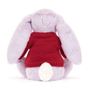 Blossom Jasmine Bunny with Personalised Red Jumper